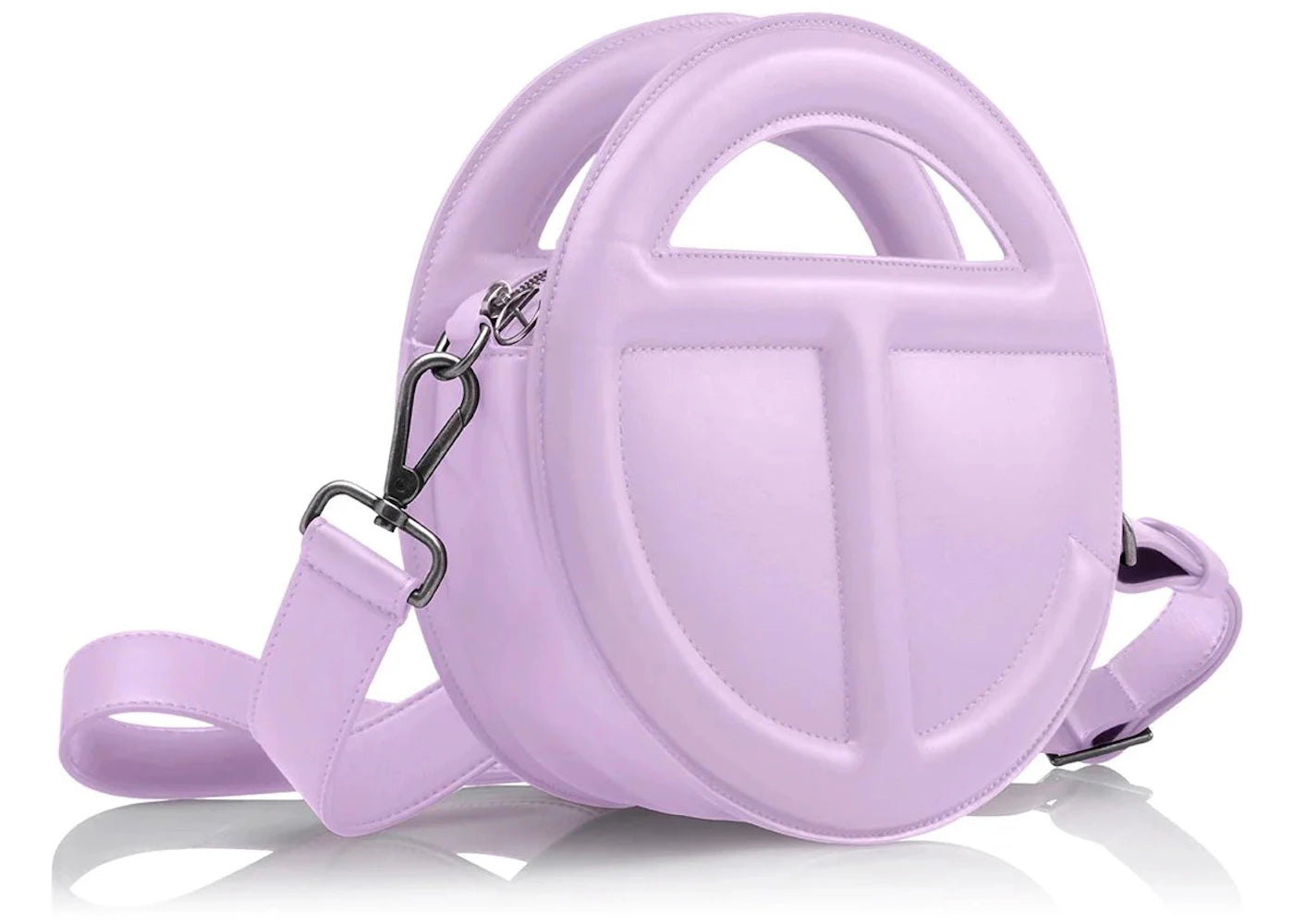 Telfar Round Telfar Circle Bag Lavender