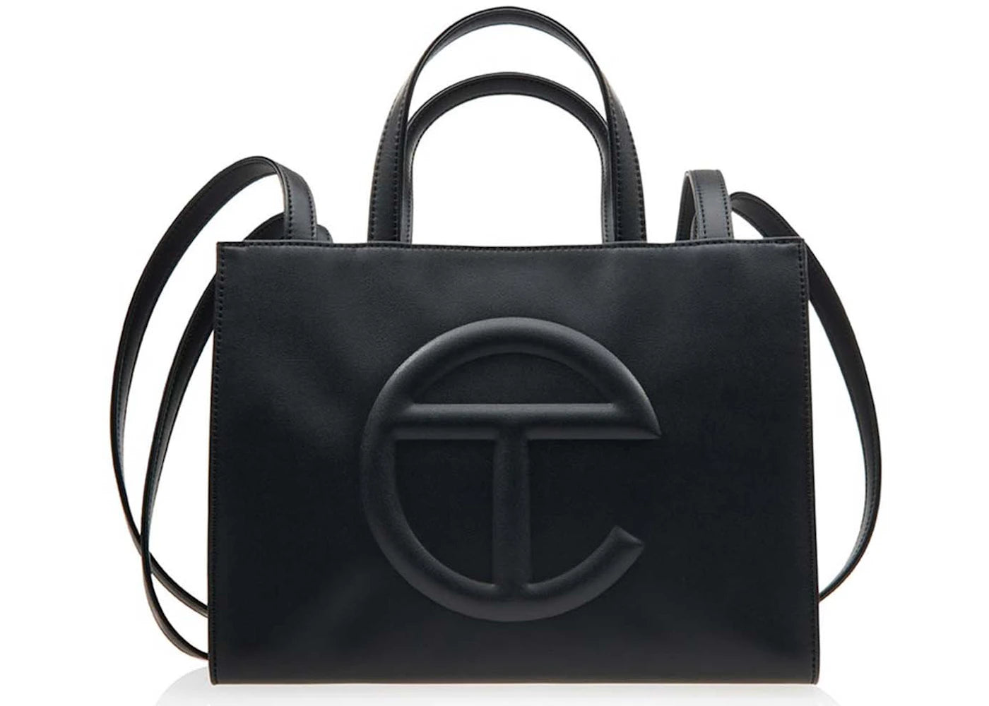 Telfar SHMedium Shopping Bag Black