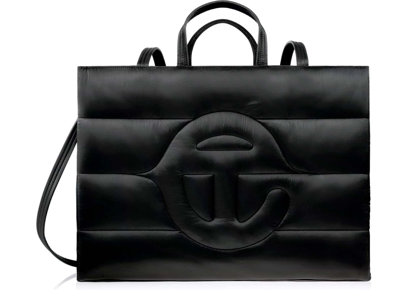 Telfar Large Puff Shopper Black