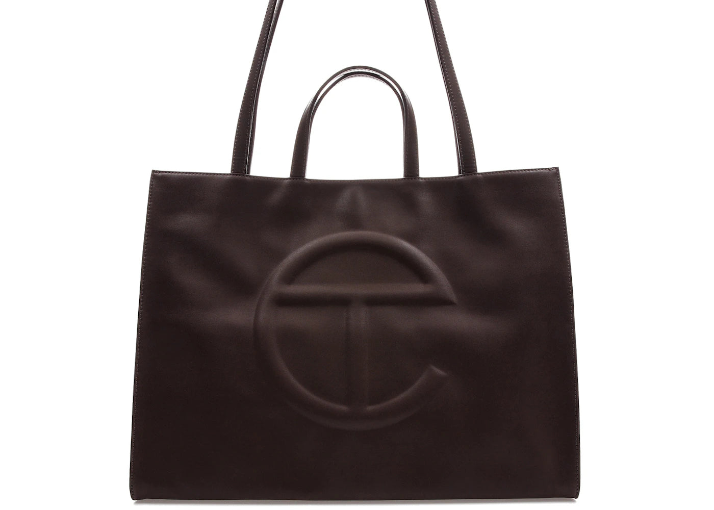 Telfar Shopping Bag Large Chocolate