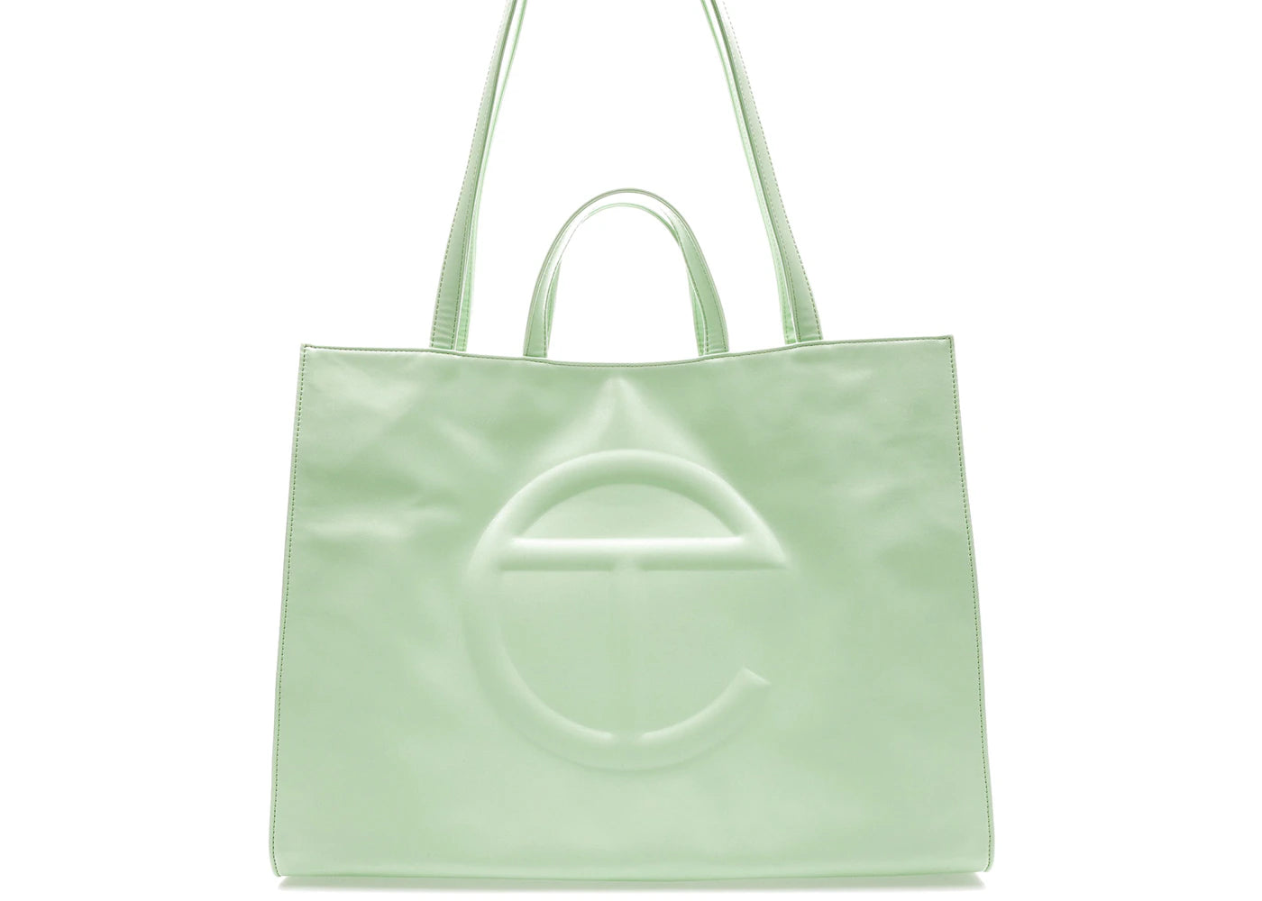 Telfar Shopping Bag Large Double Mint