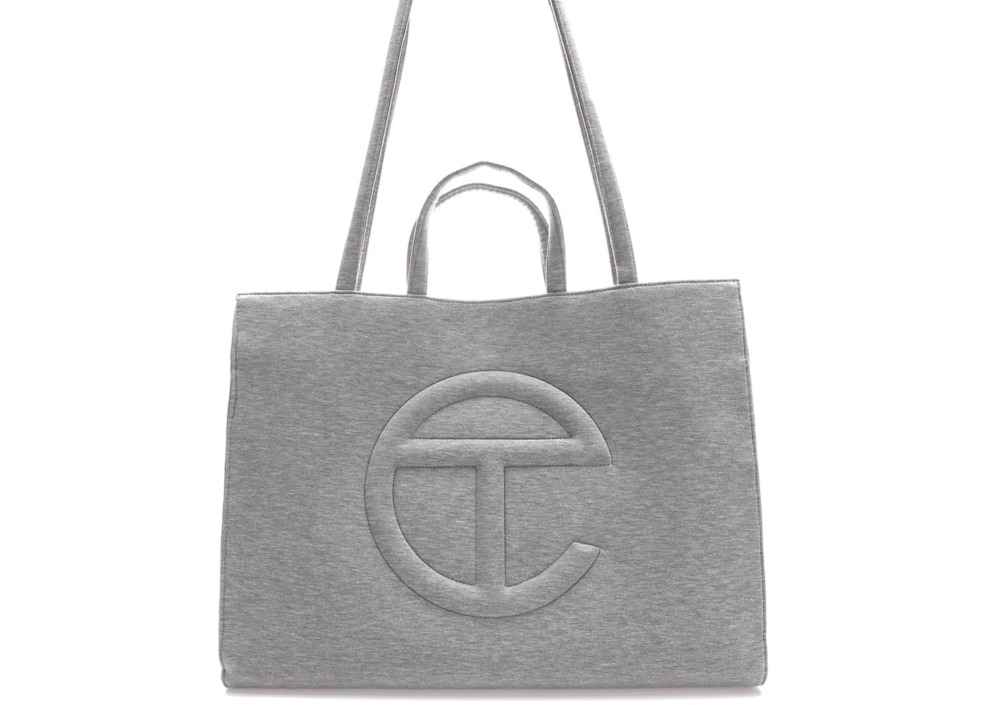 Telfar x UGG Fleece Shopping Bag Large Heather Grey