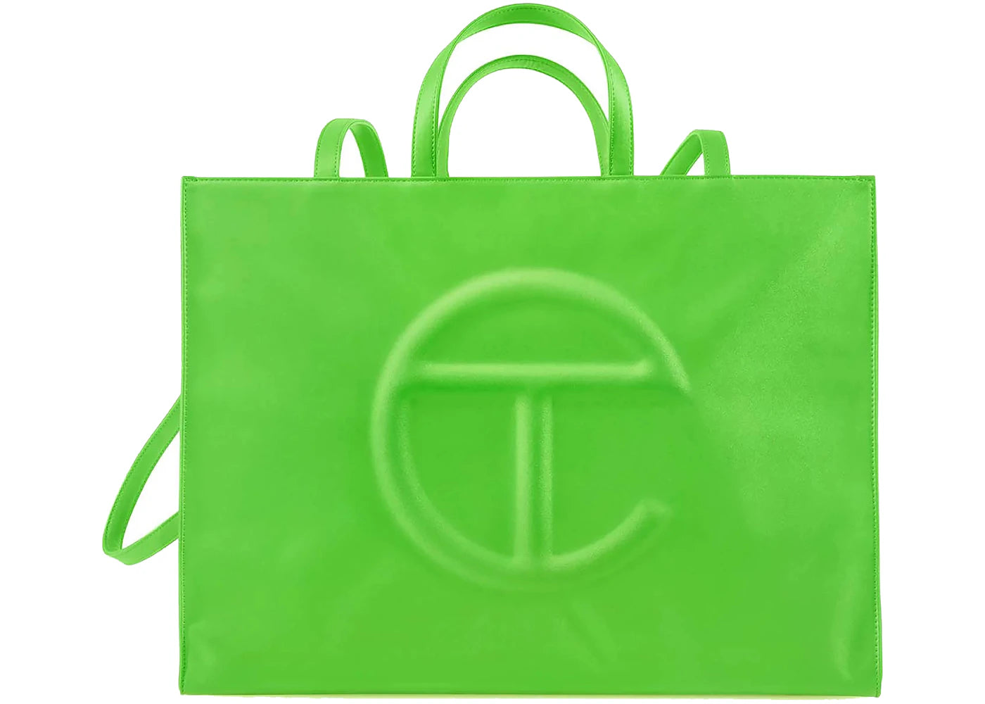 Telfar Shopping Bag Large Highlighter Green