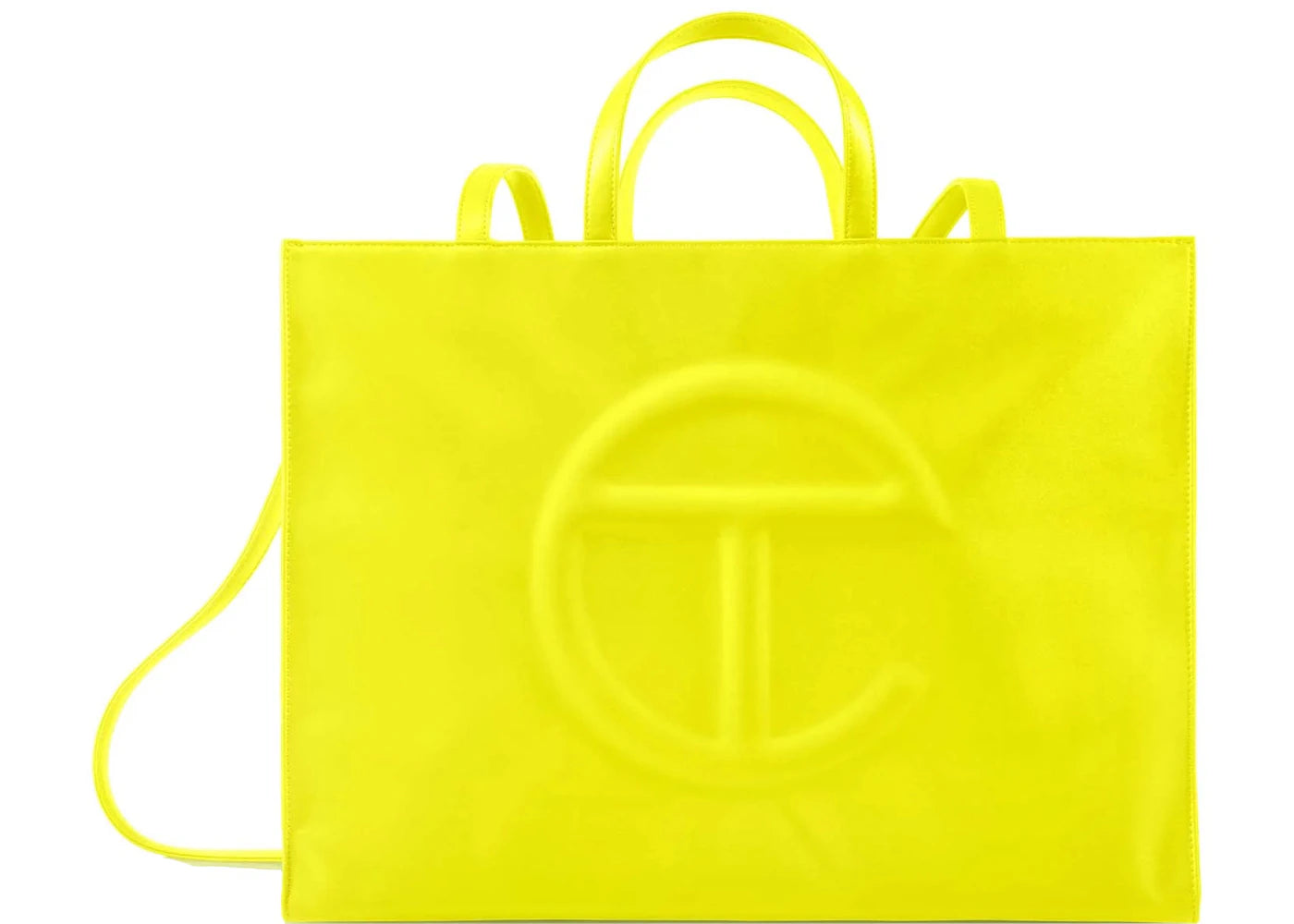 Telfar Shopping Bag Large Highlighter Yellow