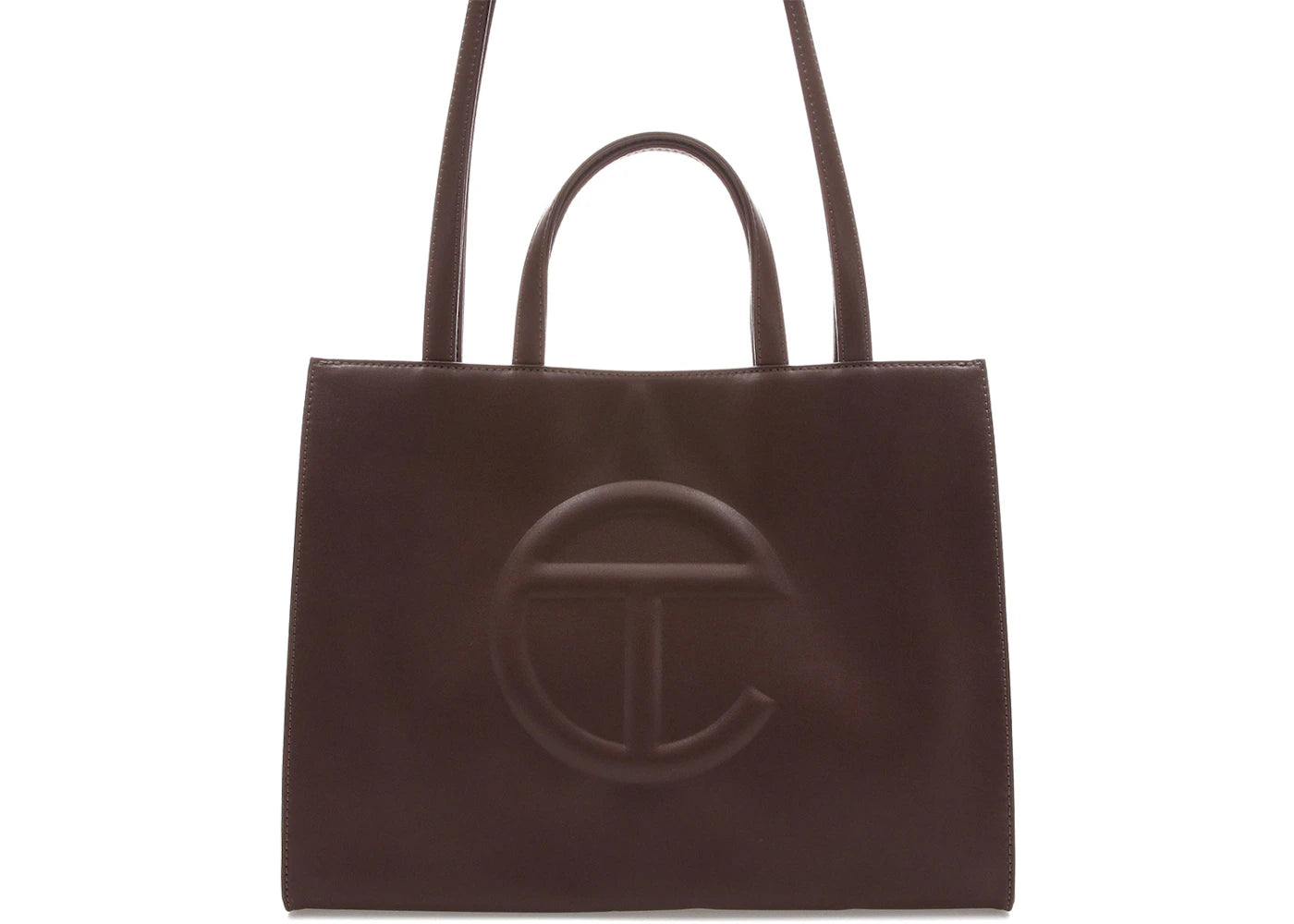 Telfar Shopping Bag Medium Chocolate