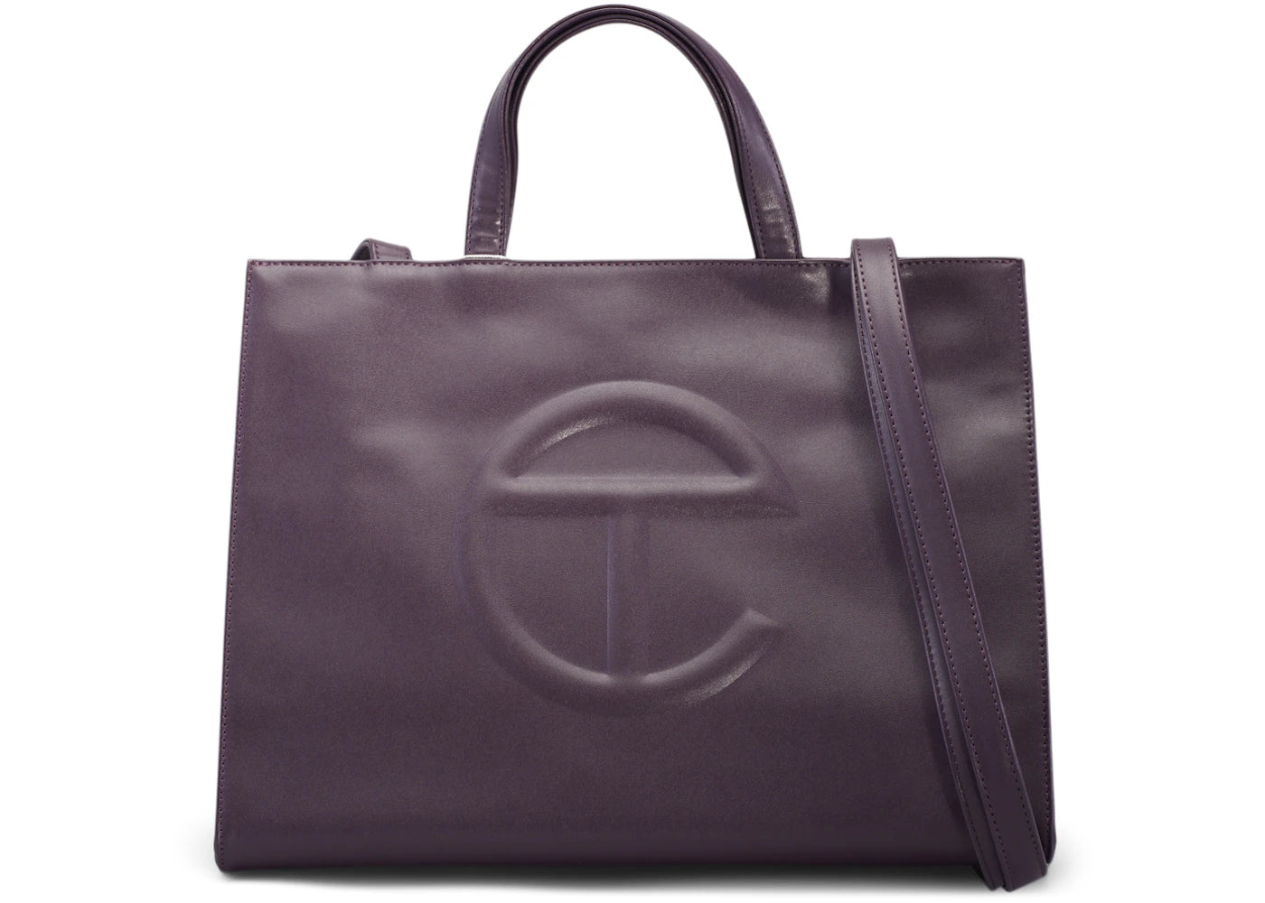 Telfar Shopping Bag Medium Eggplant