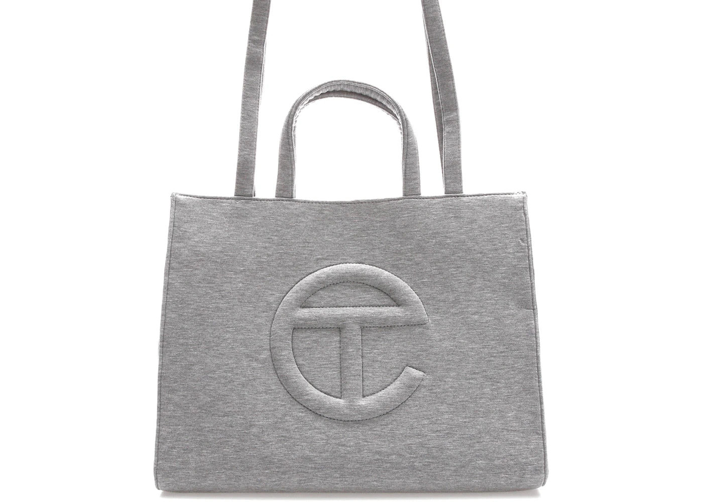 Telfar x UGG Fleece Shopping Bag Medium Heather Grey