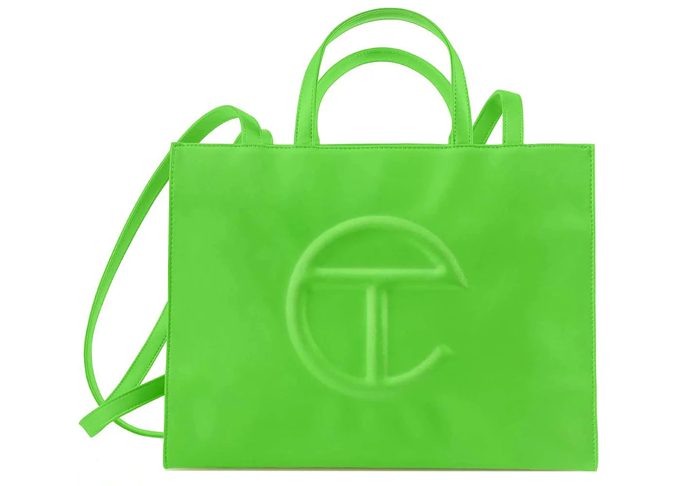 Telfar Shopping Bag Medium Highlighter Green