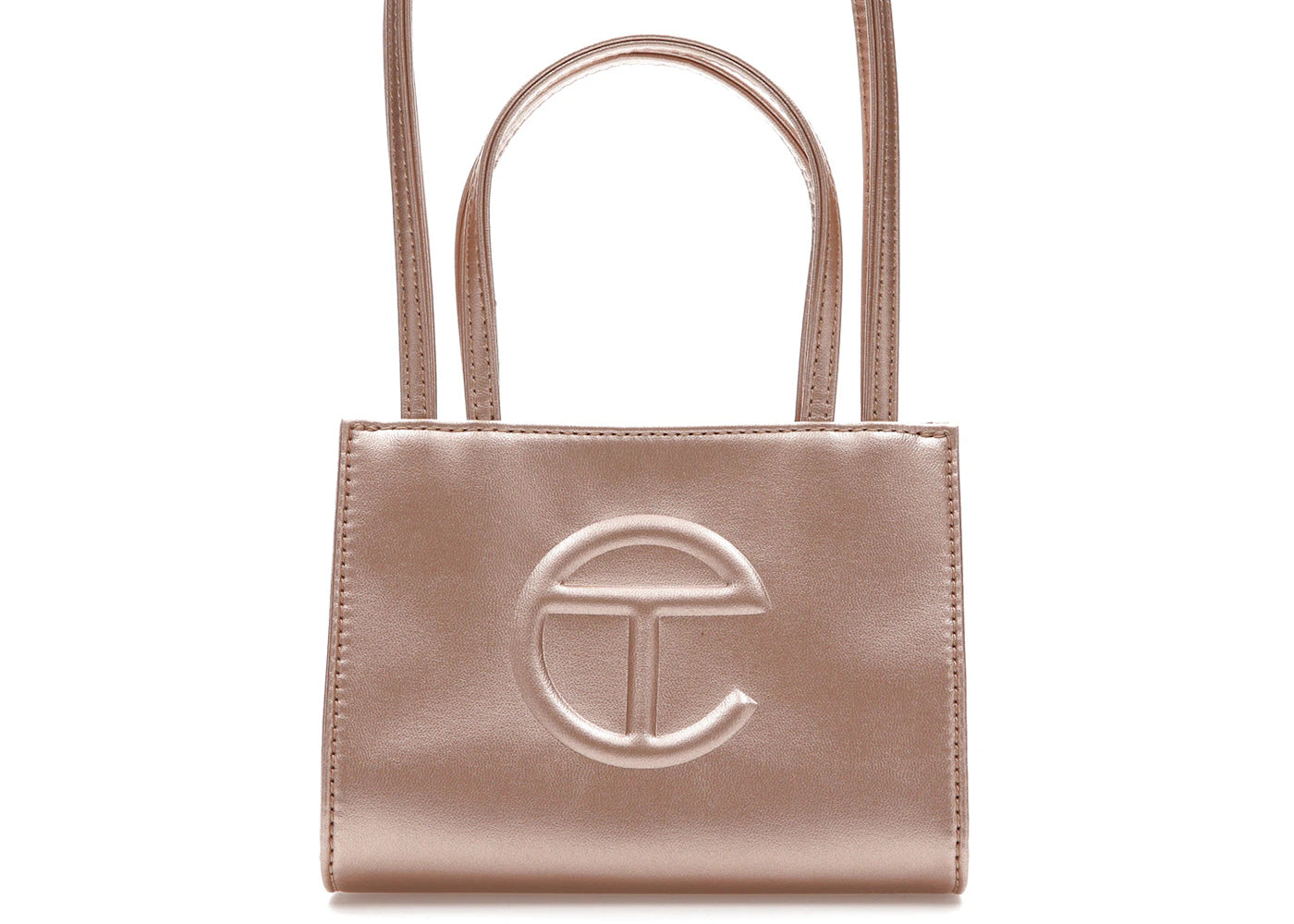 Telfar Shopping Bag Small Copper