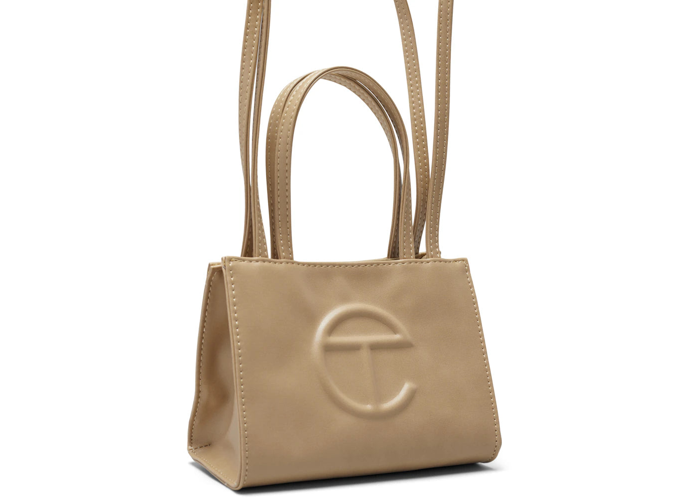 Telfar Shopping Bag Small Cream