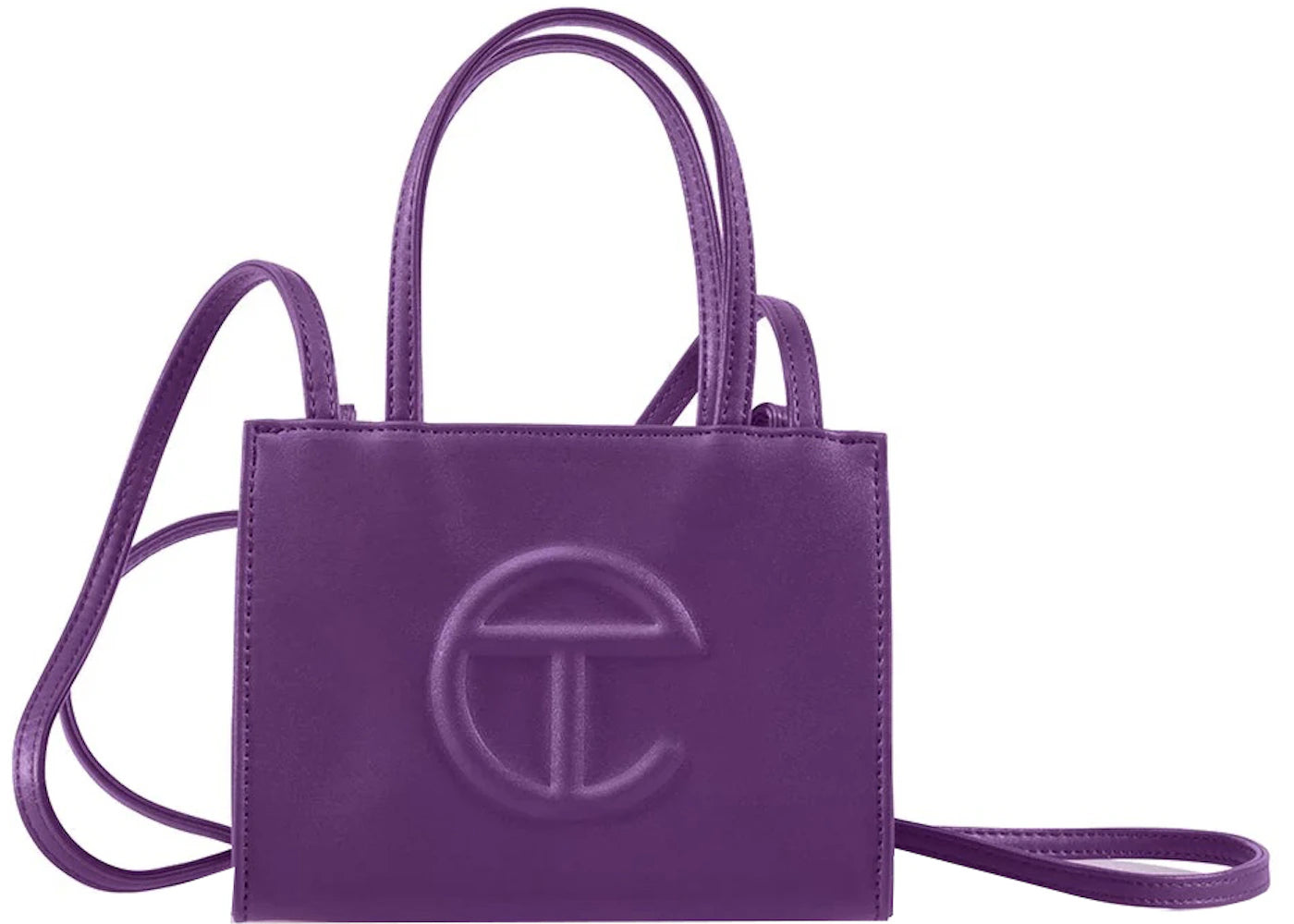 Telfar Shopping Bag Small Grape