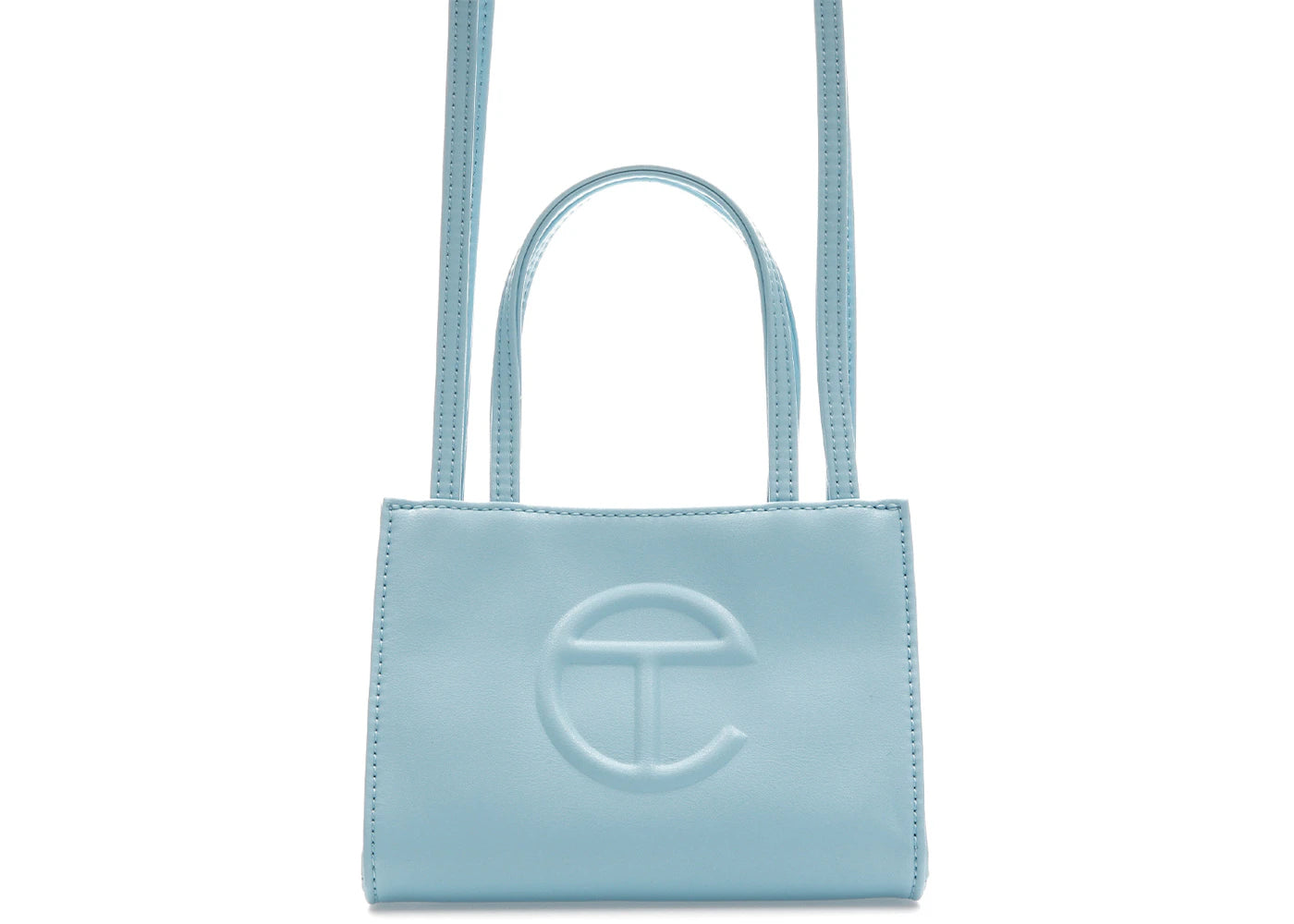 Telfar Shopping Bag Small Pool Blue