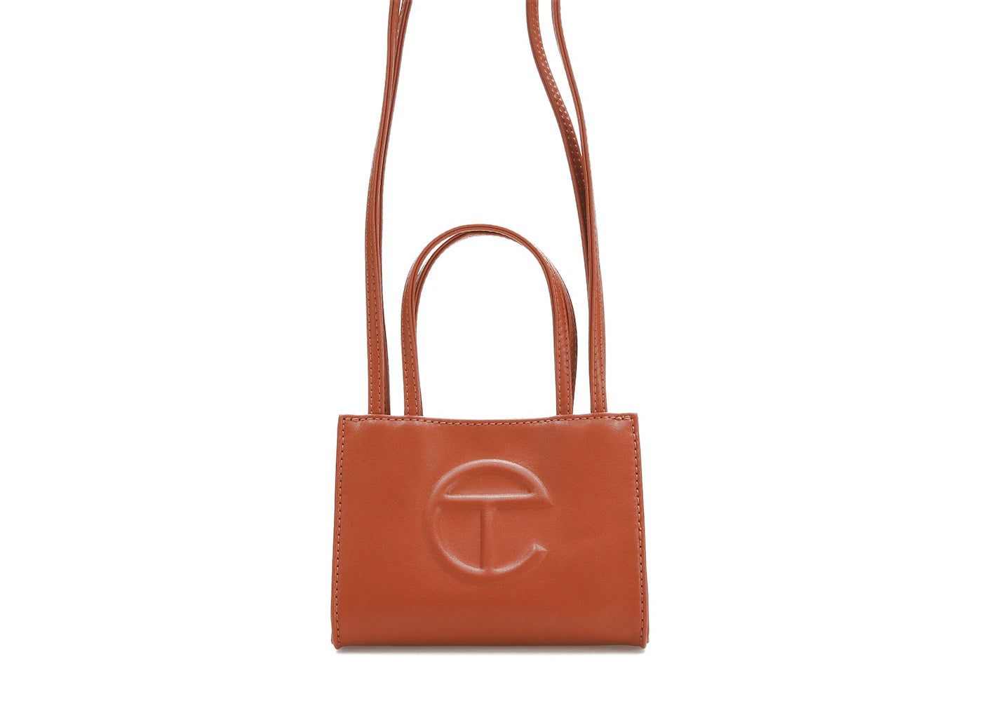 Telfar Shopping Bag Small Tan