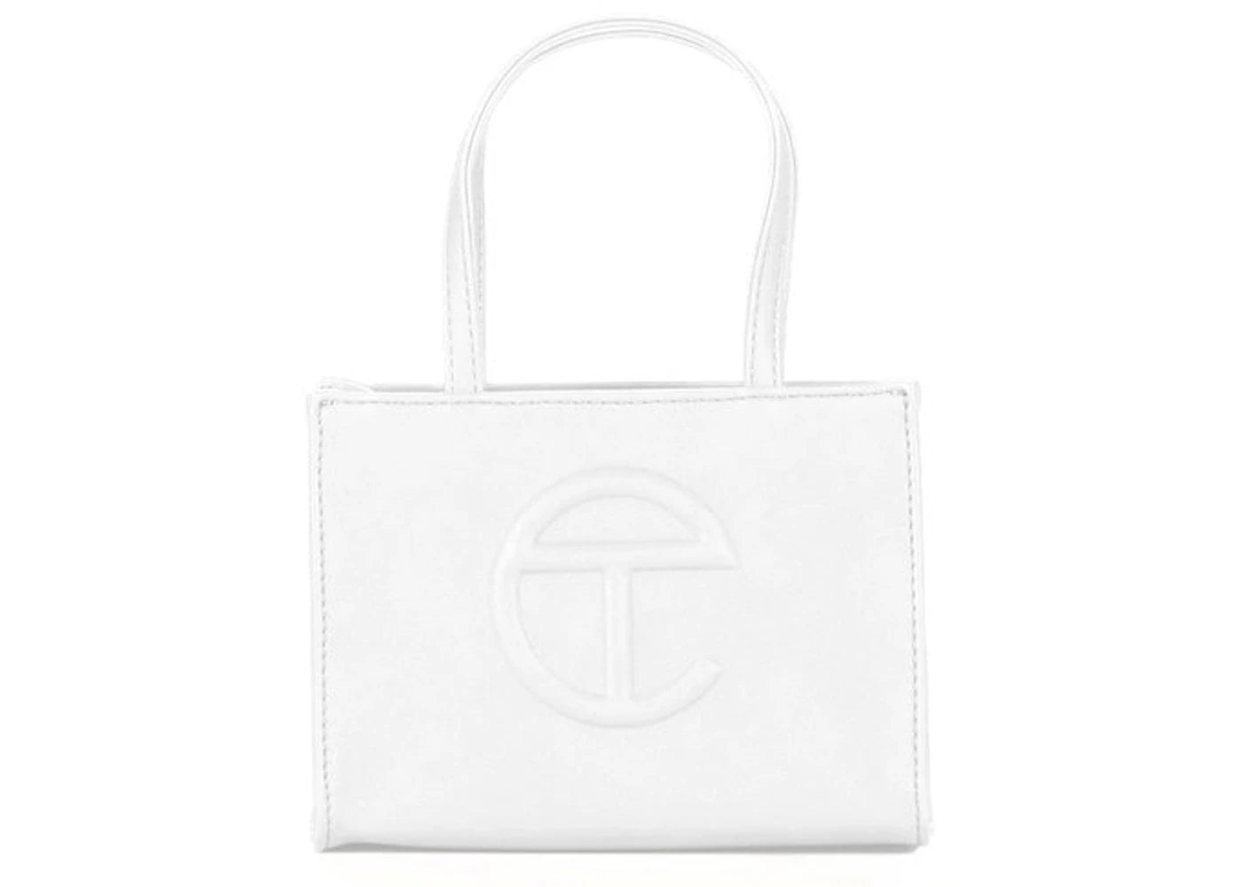 Telfar Shopping Bag Small White