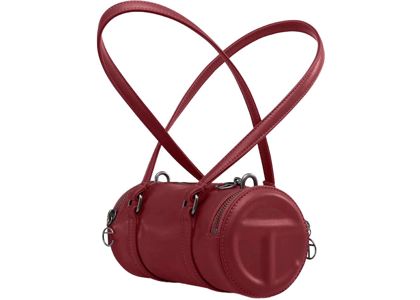 Telfar Small Duffle Oxblood