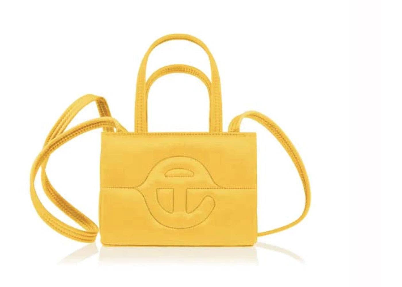 Telfar Small Puff Shopping Bag Yellow