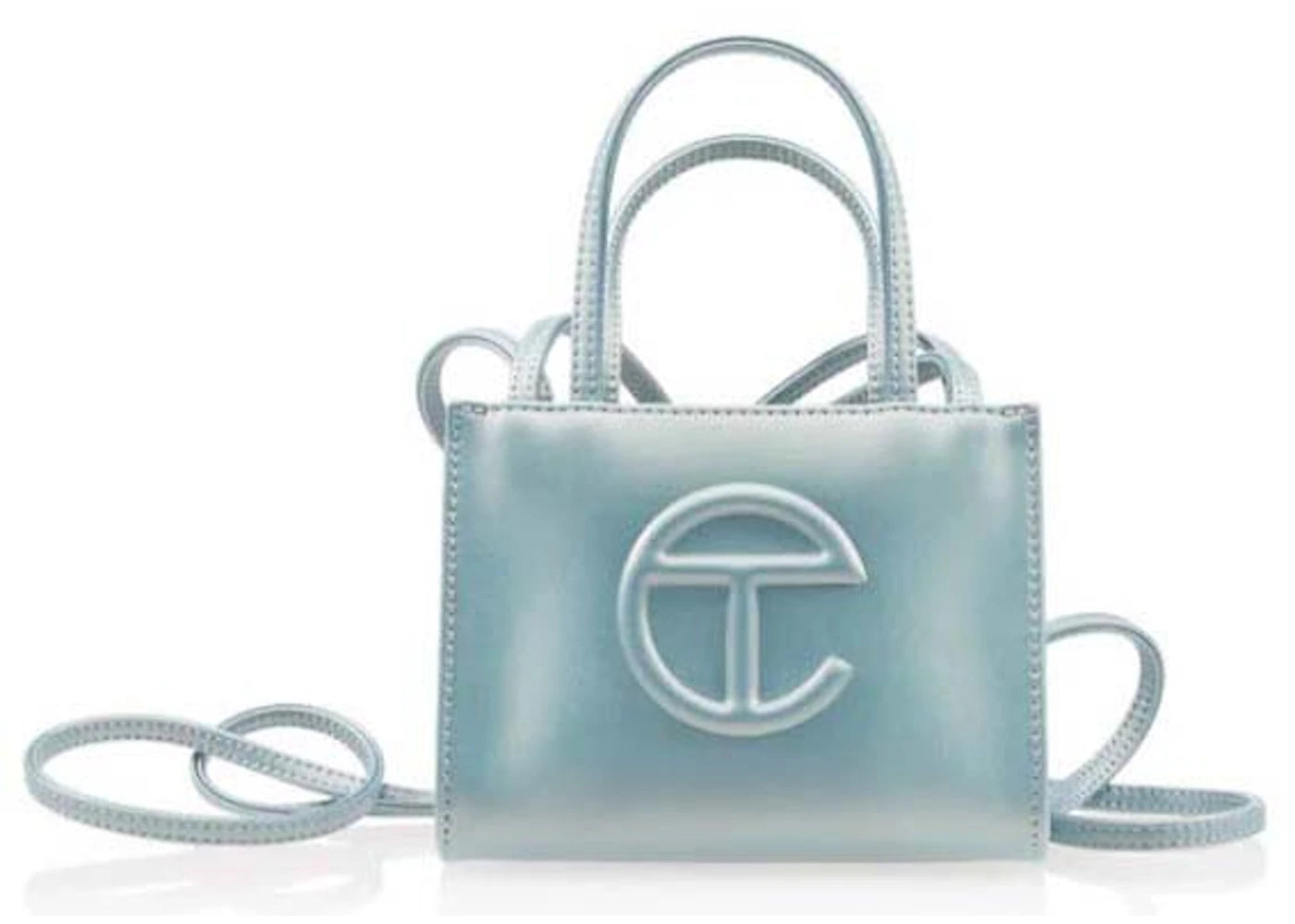 Telfar Small Shopping Bag Blue Ray