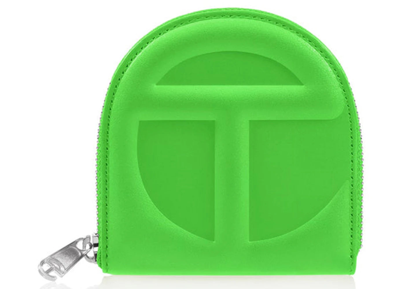 Telfar Wallet Highlighter Green