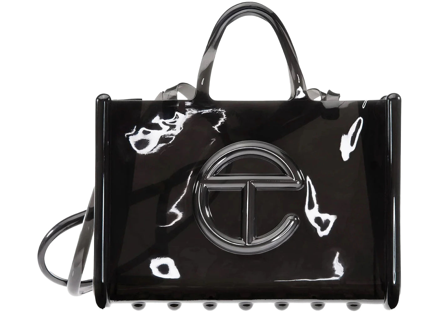 Telfar x Melissa Large Jelly Shopper Black