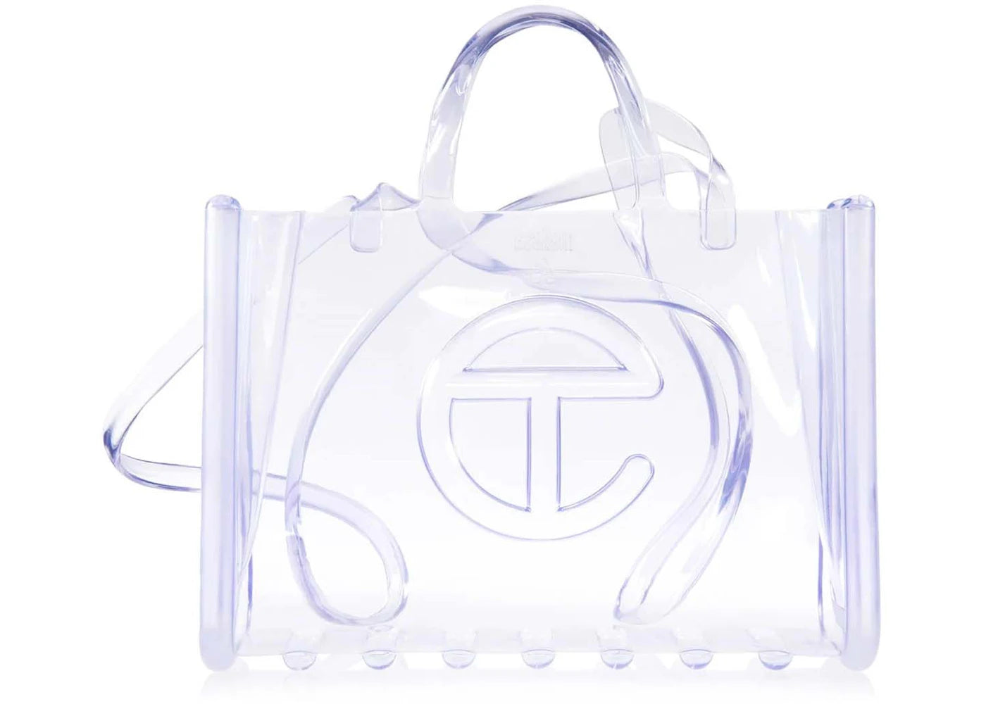 Telfar x Melissa Large Jelly Shopper Clear