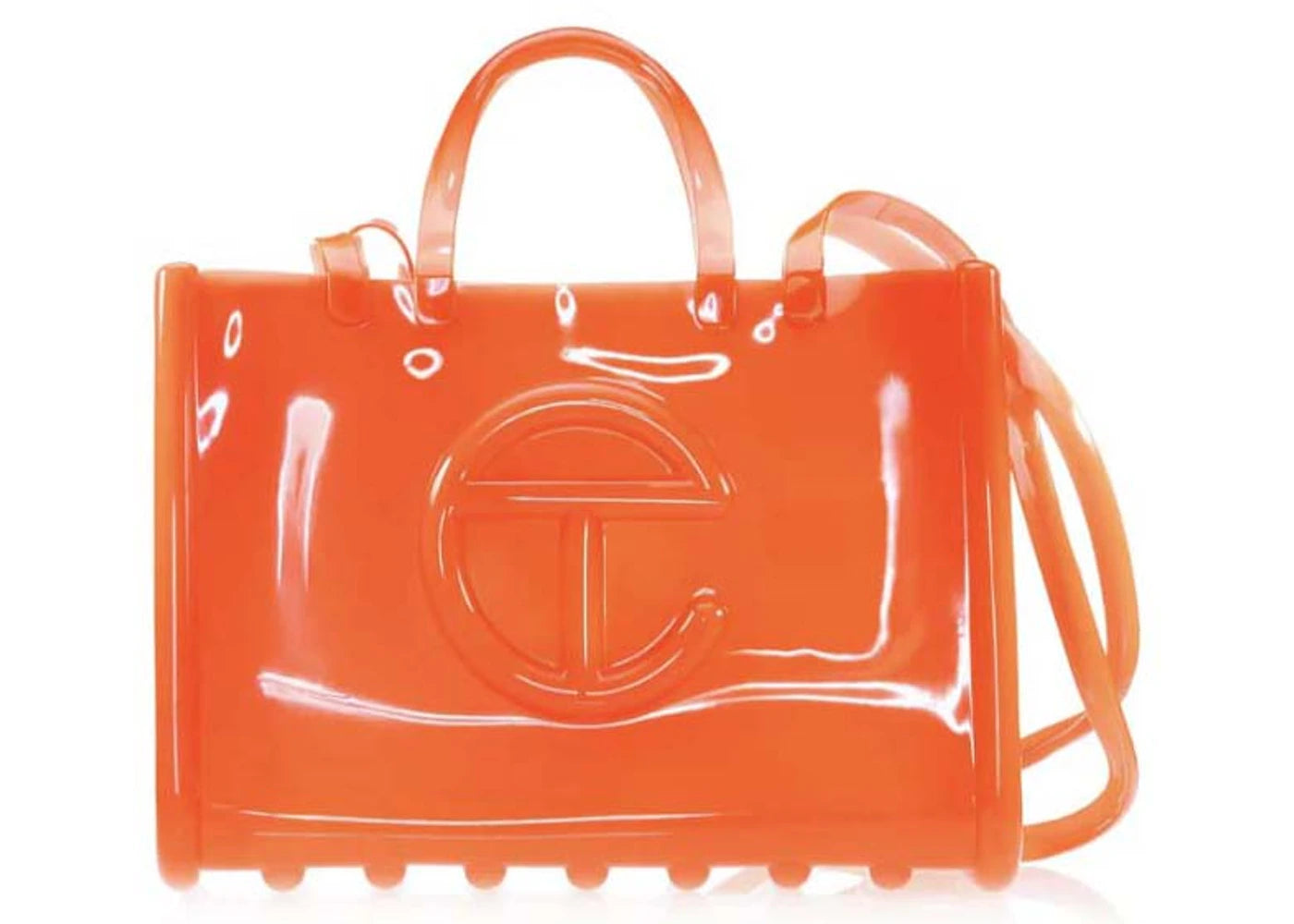 Telfar x Melissa Large Jelly Shopper Orange