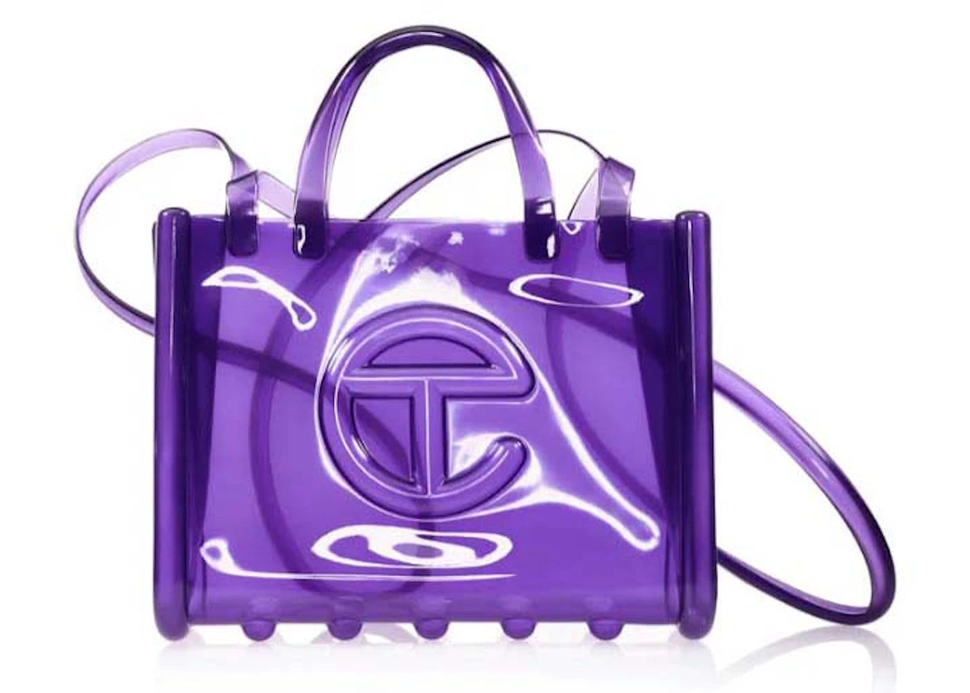 Telfar x Melissa Medium Jelly Shopper Purple