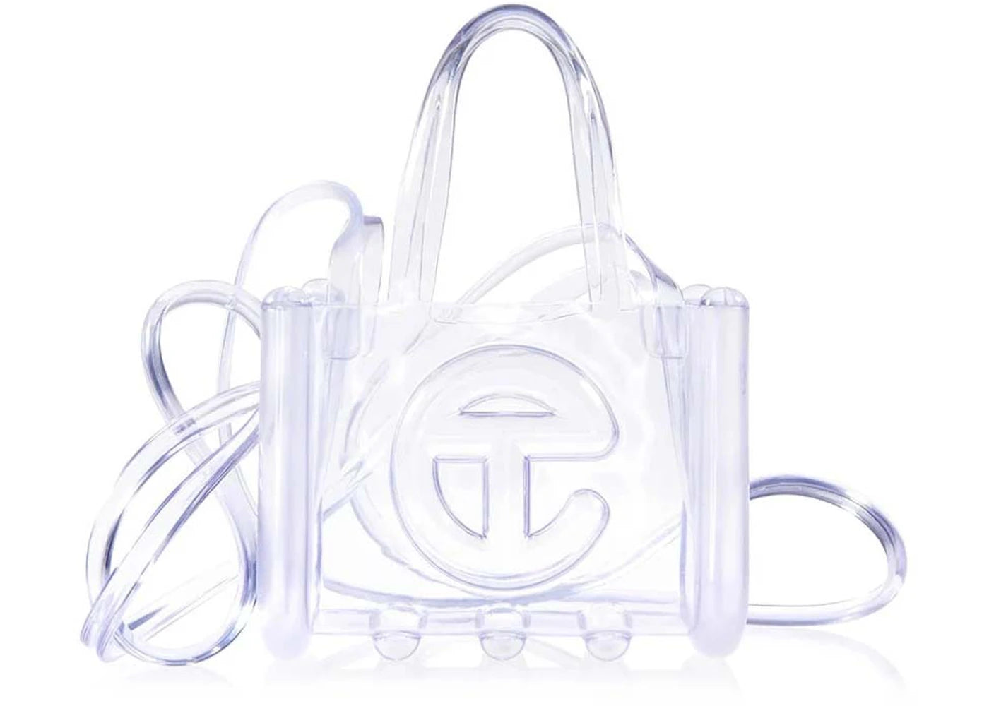 Telfar x Melissa Small Jelly Shopper Clear