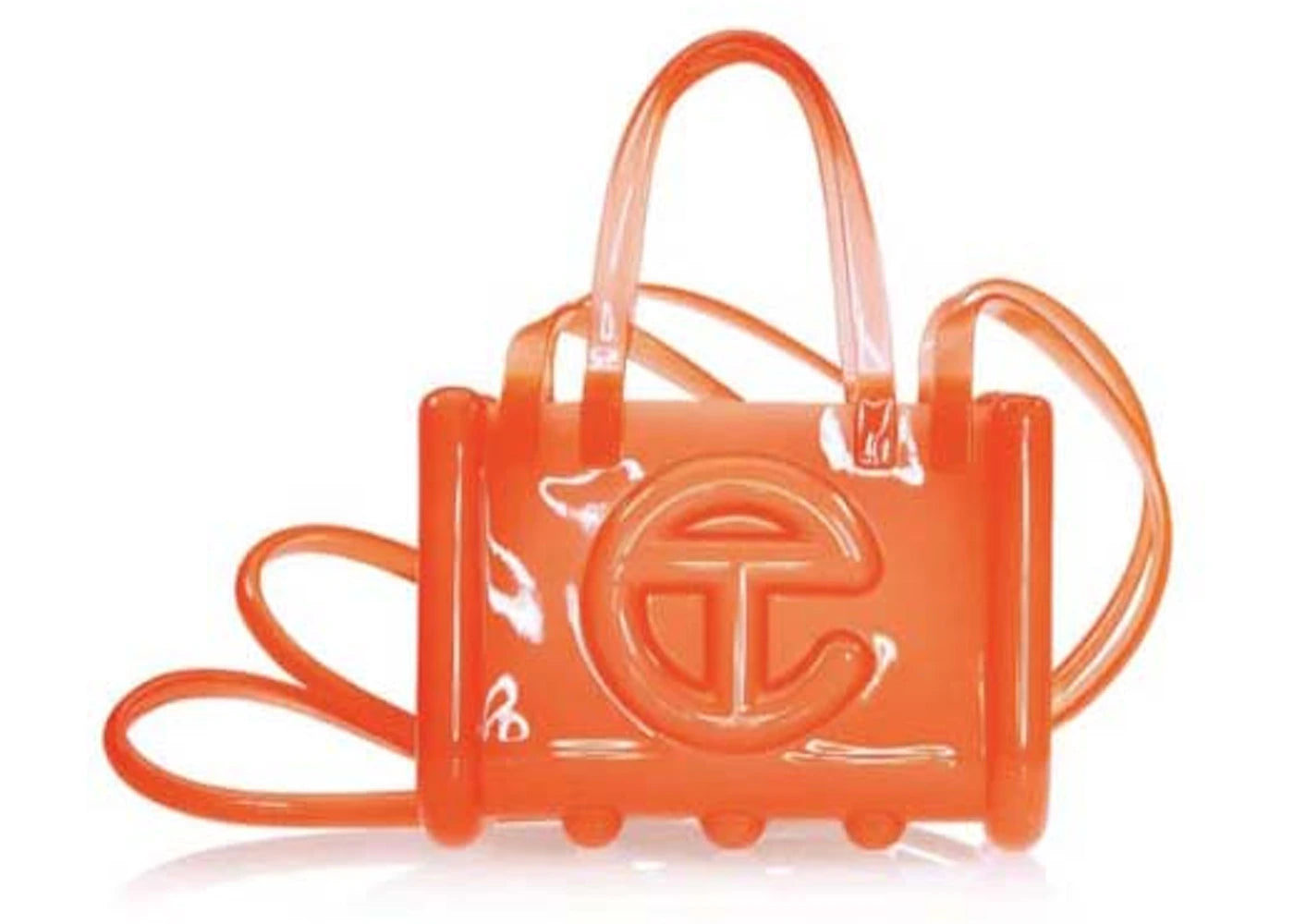 Telfar x Melissa Small Jelly Shopper Orange