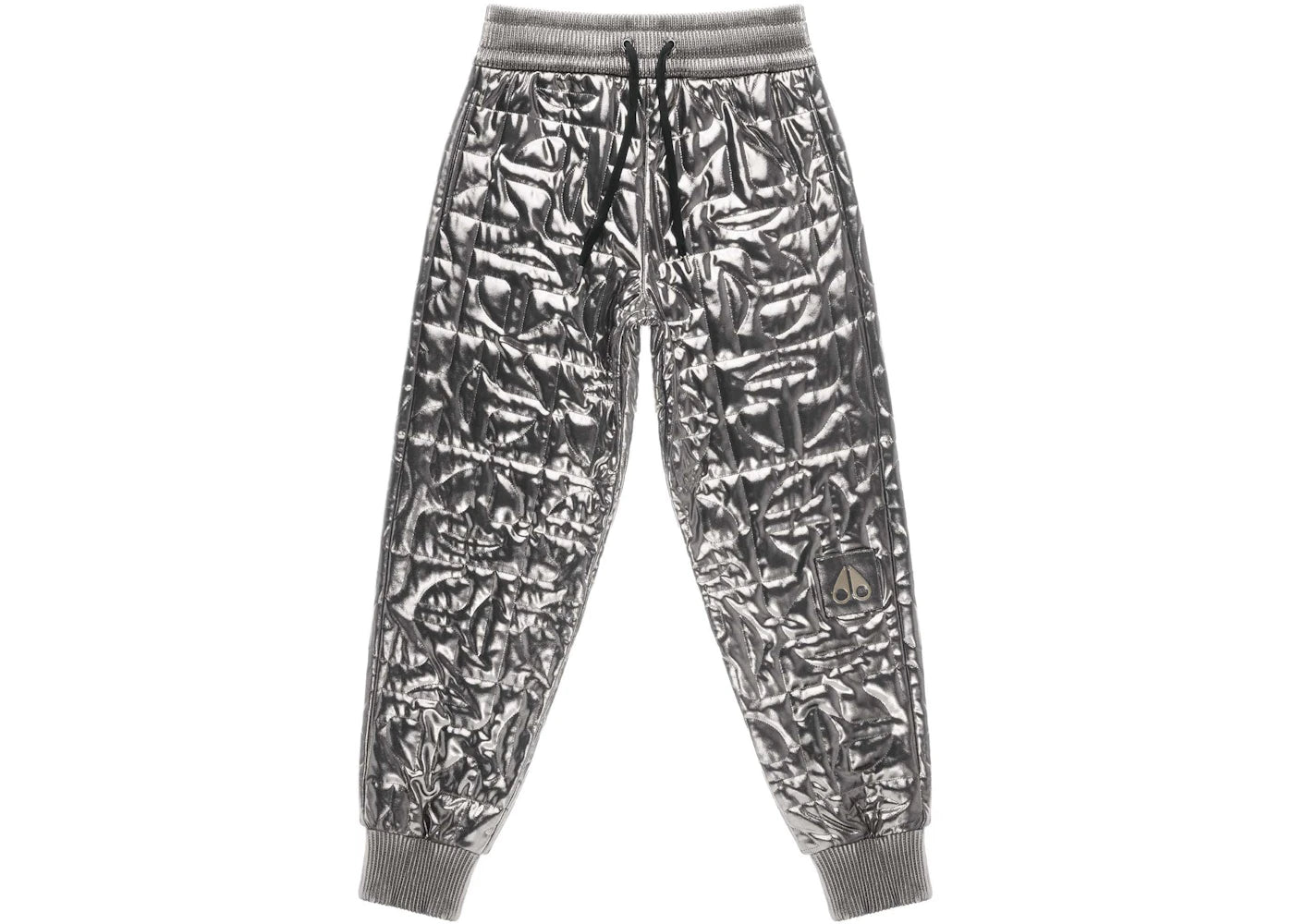 Telfar x Moose Knuckles Quilted Sweatpant Silver