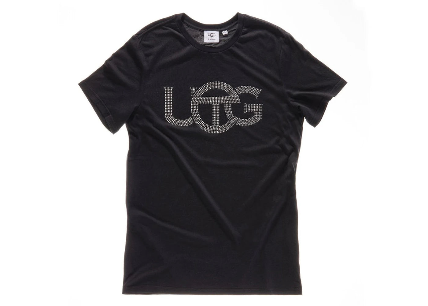 Telfar x UGG Crystal Logo Tee Black