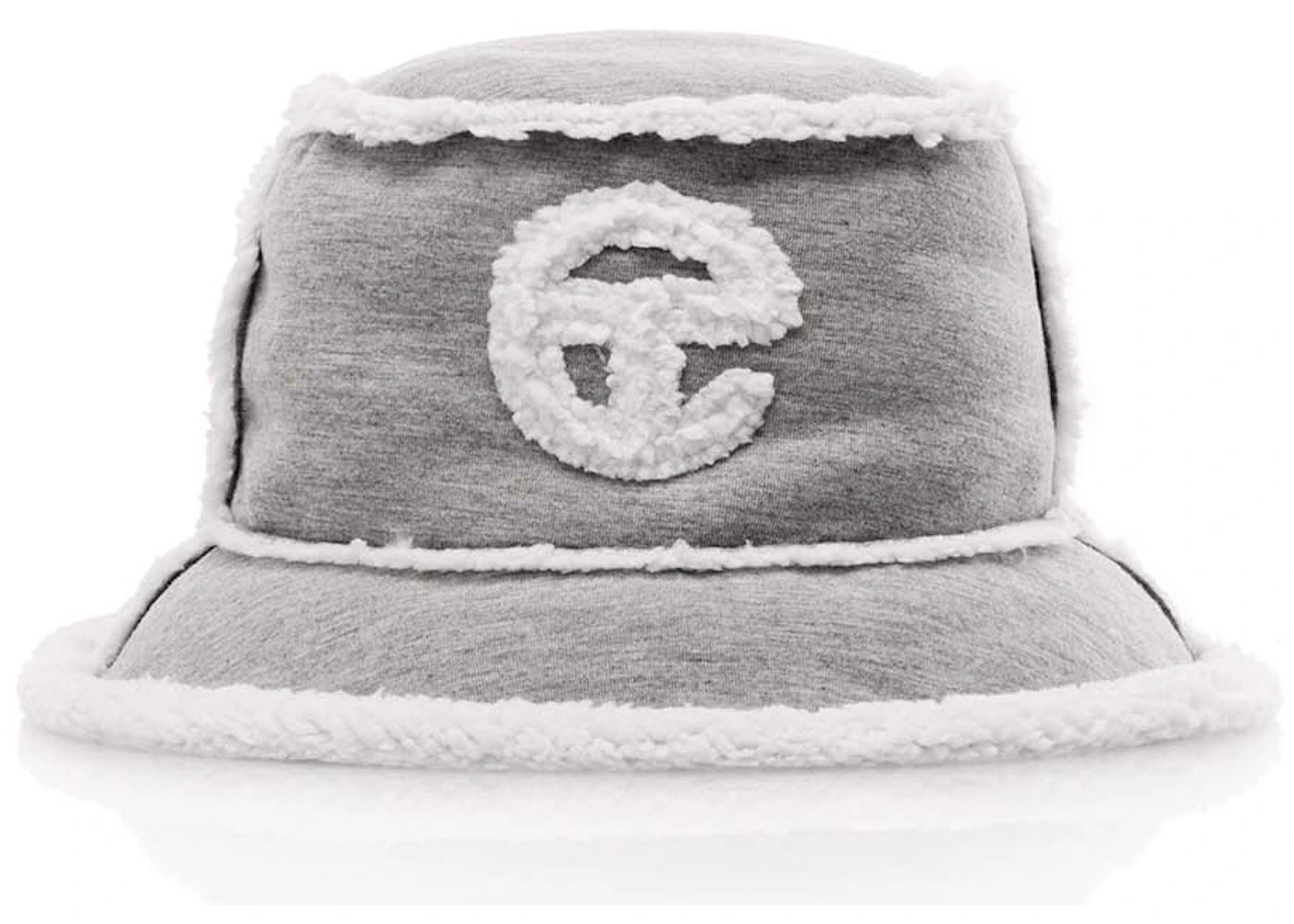 Telfar x UGG Fleece Bucket Hat Heather Grey