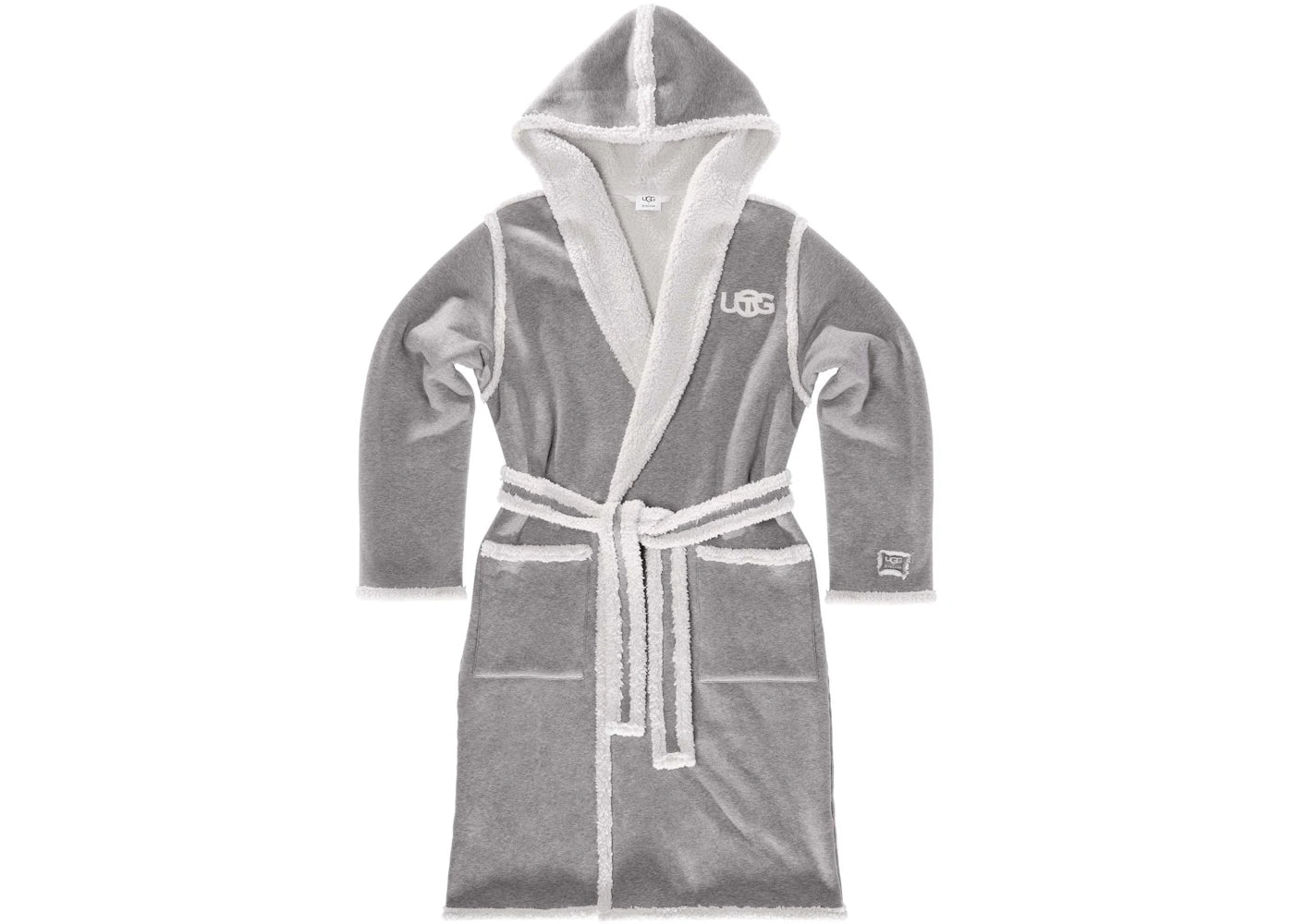 Telfar x UGG Fleece Robe Heather Grey