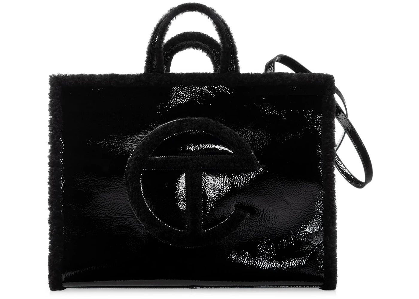 Telfar x UGG Large Shopper Crinkle Black