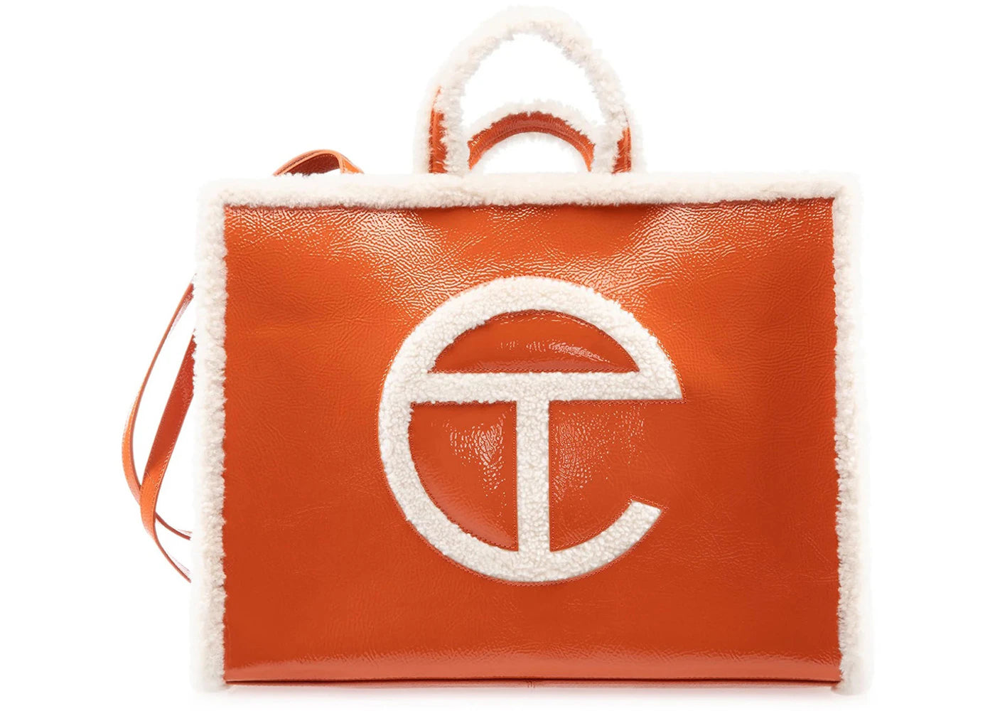 Telfar x UGG Large Shopper Crinkle Spicy Pumpkin