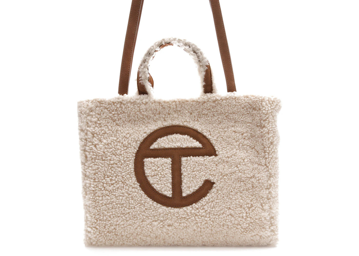 Telfar x UGG Reverse Shopping Bag Medium Natural