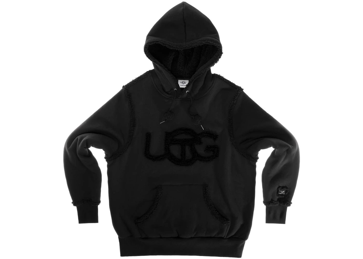 Telfar x UGG Shearling Hoodie Black