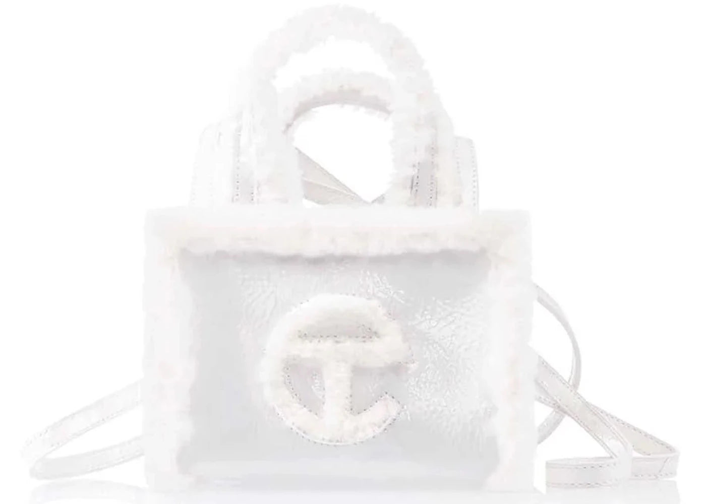 Telfar x UGG Small Shopper Crinkle White