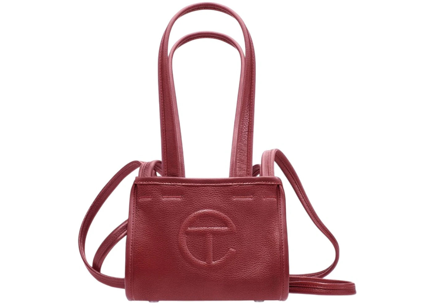 Telfar x Wilsons Small Carry Bag Oxblood