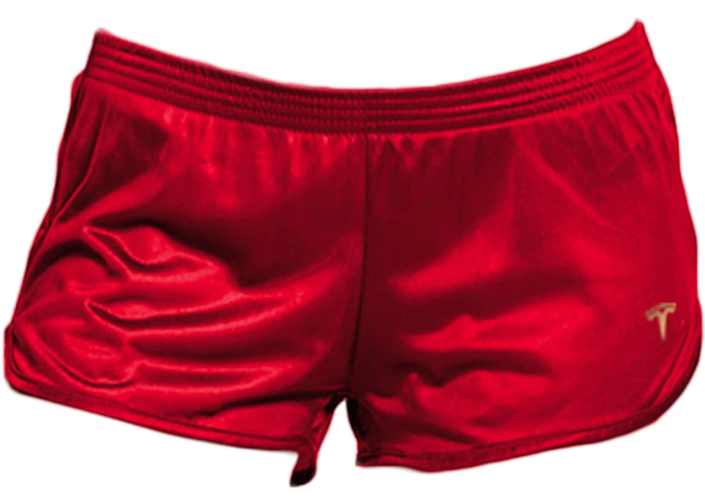 Tesla Short Shorts Red