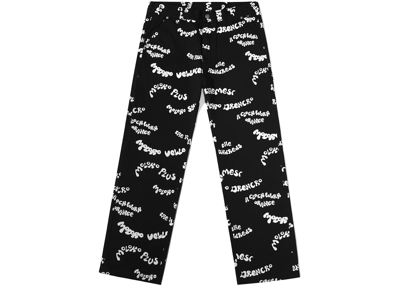 The Hundreds x A Clockwork Orange Vellocet Pants Black