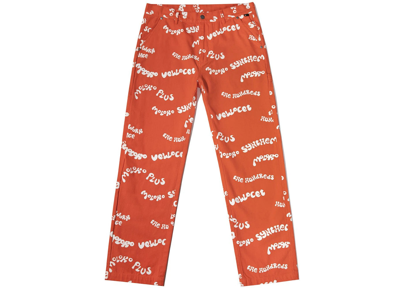 The Hundreds x A Clockwork Orange Vellocet Pants Orange