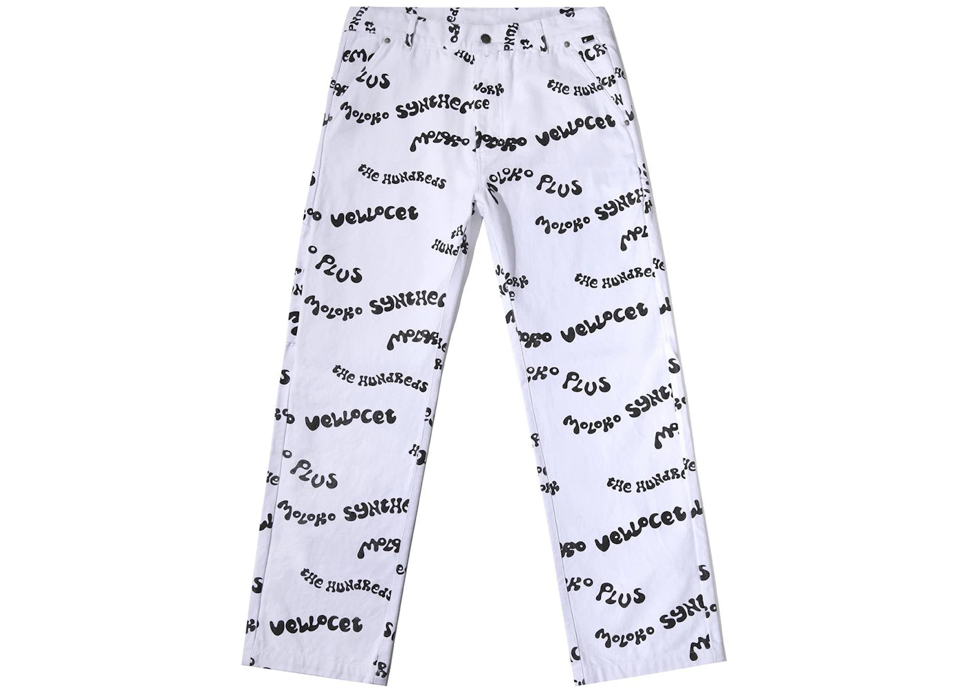 The Hundreds x A Clockwork Orange Vellocet Pants White