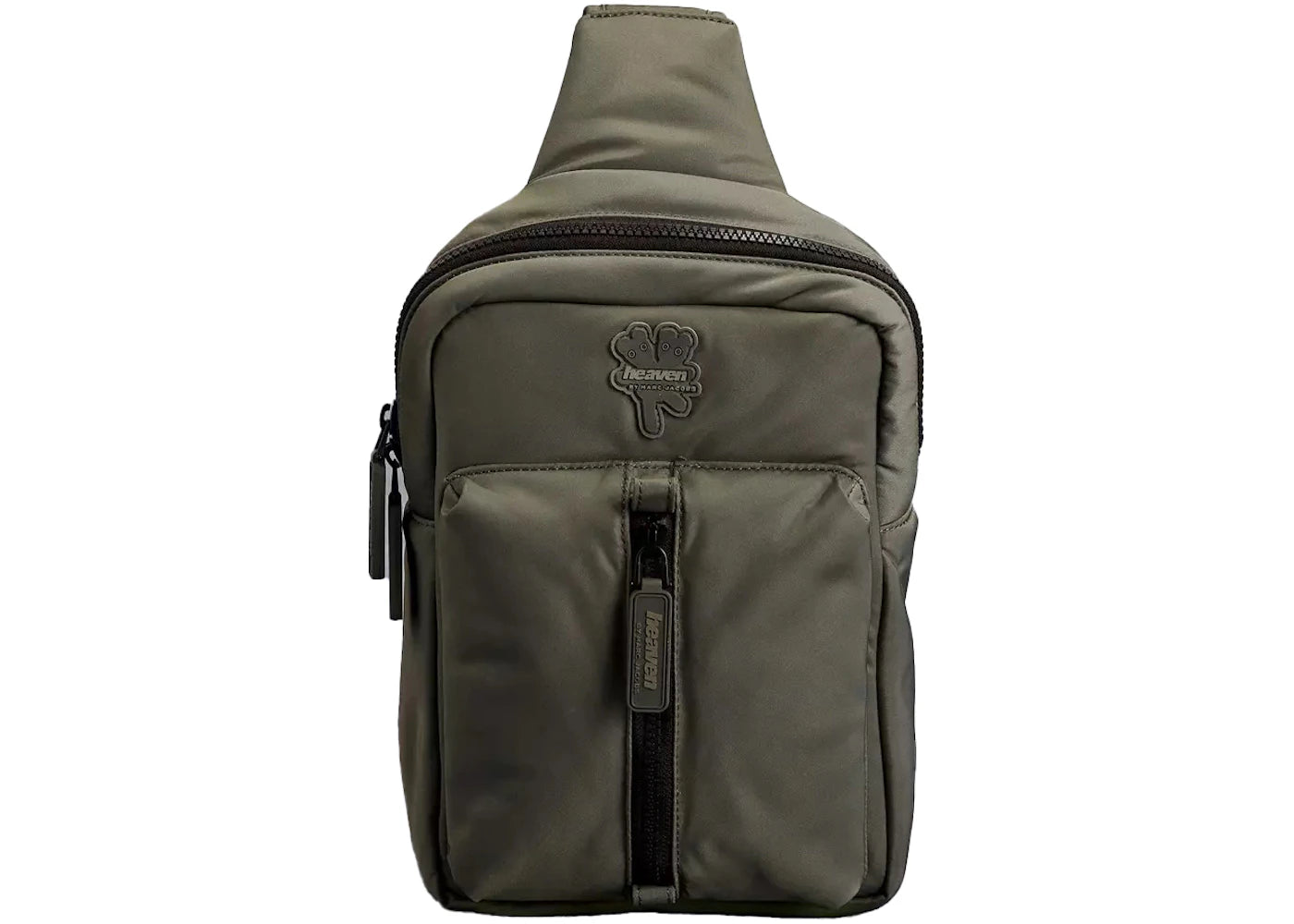 Marc Jacobs Heaven Nylon Sling Backpack Olive Green