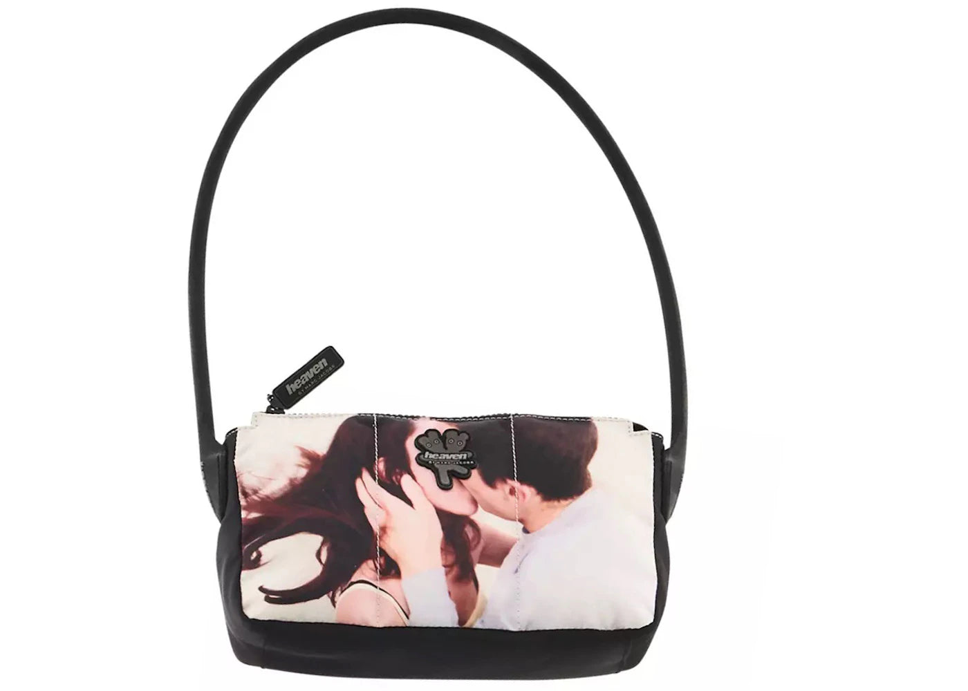 Marc Jacobs Heaven Puffy Nylon Kissing Shoulder Bag Multicolor