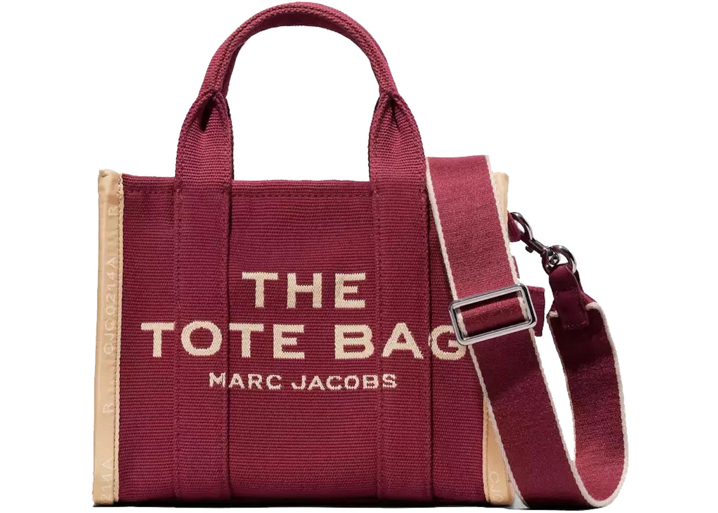 Marc Jacobs Jacquard Small Tote Bag Merlot