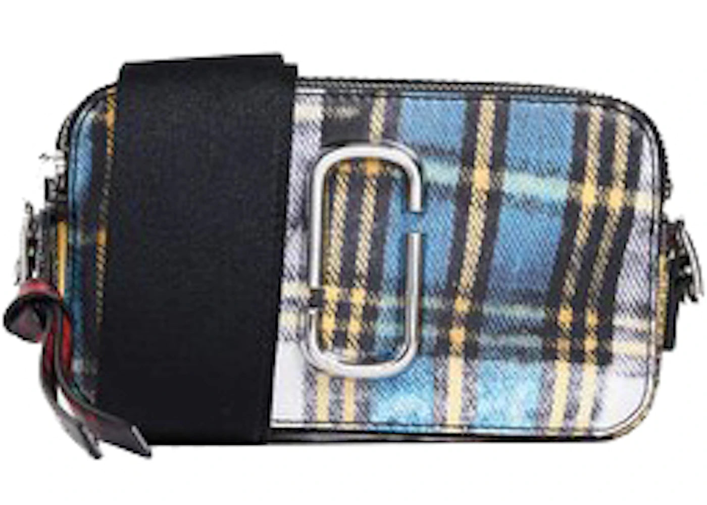 Marc Jacobs Snapshot Tartan Camera Bag Blue/Multi