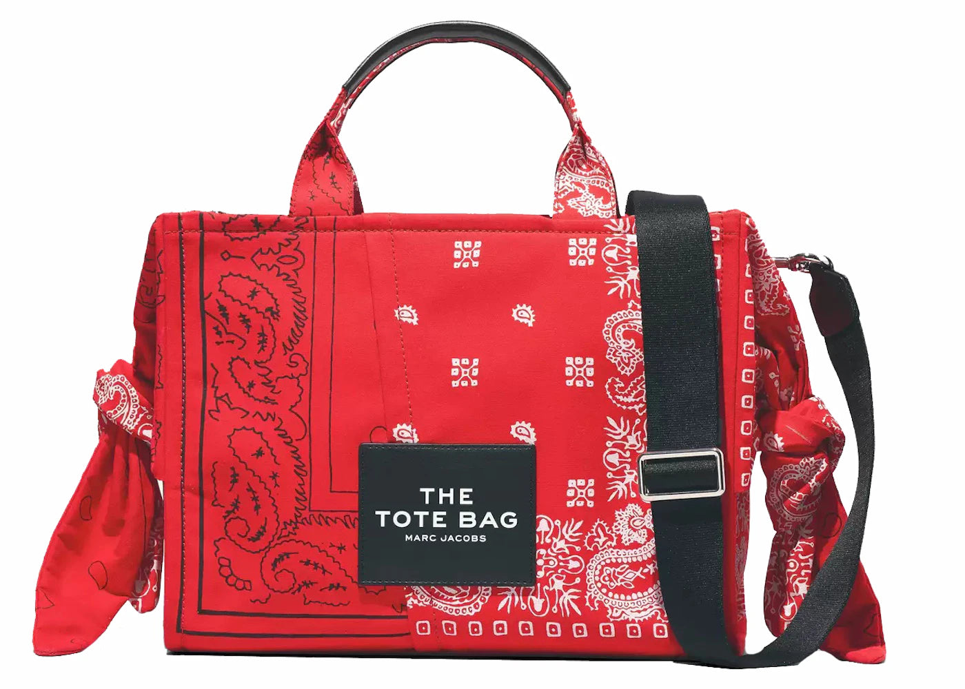 Marc Jacobs The Bandana Medium Tote Bag Red