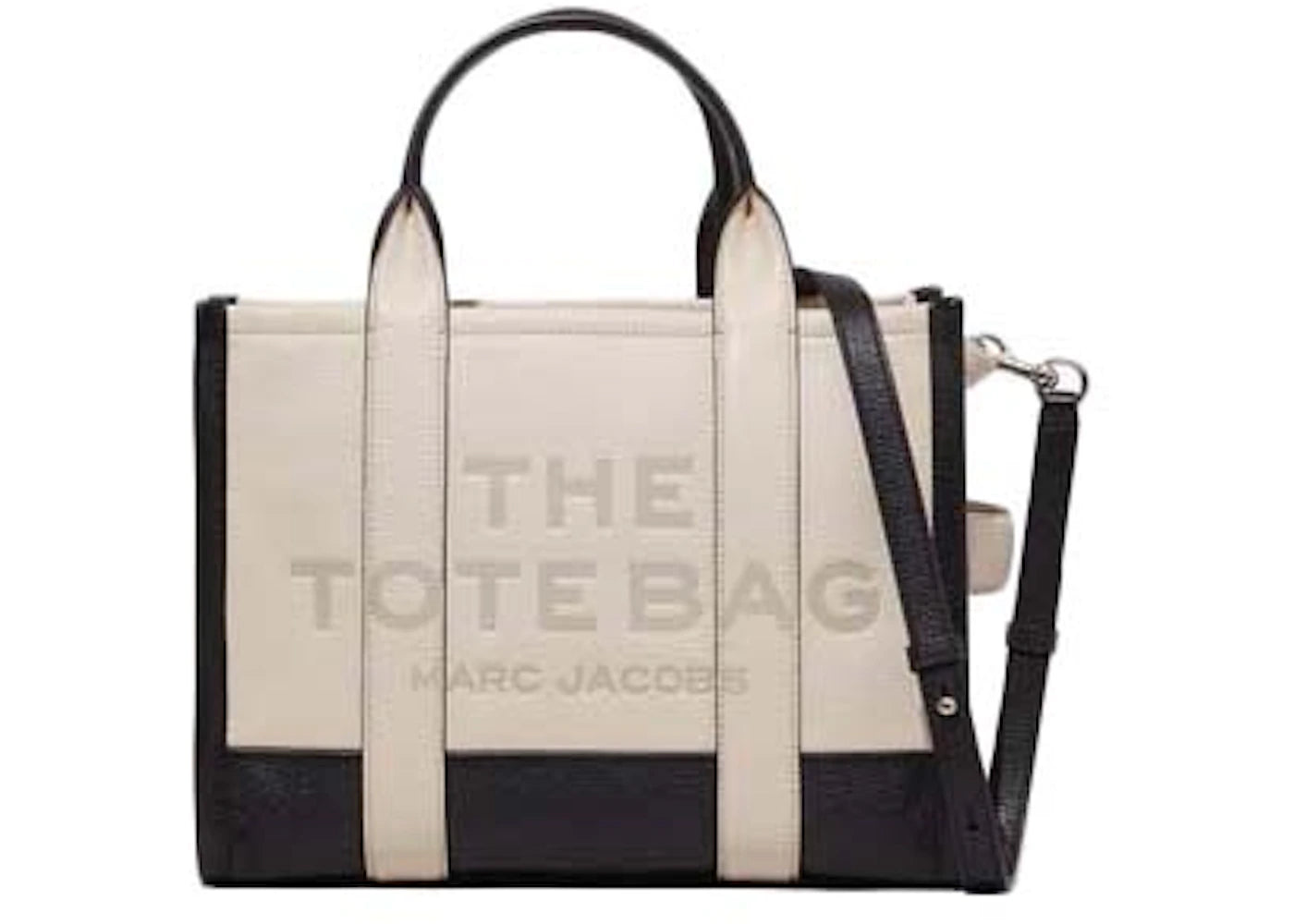 Marc Jacobs The Colorblock Medium Tote Bag Ivory Multi