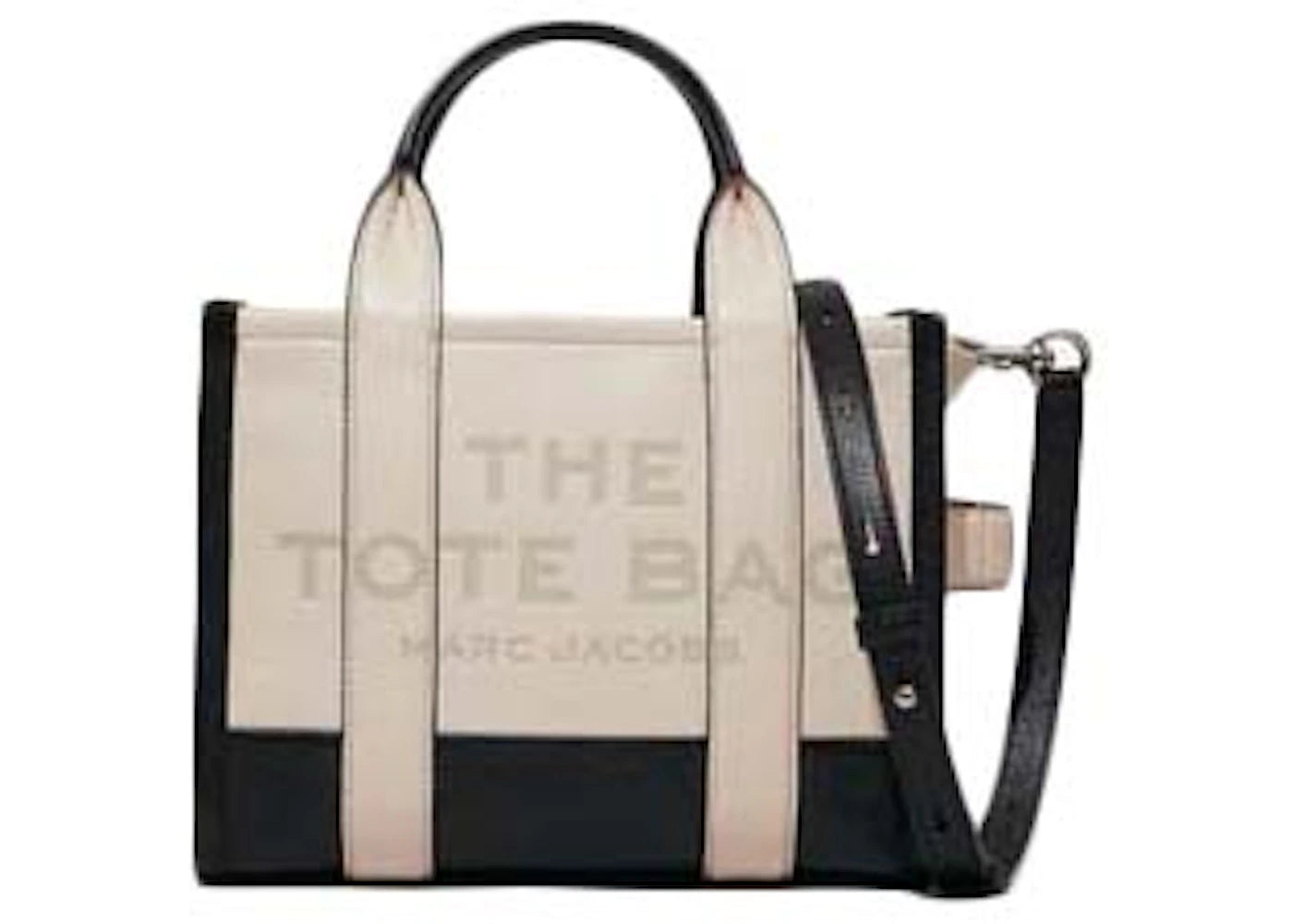 Marc Jacobs The Colorblock Small Tote Bag Ivory Multi