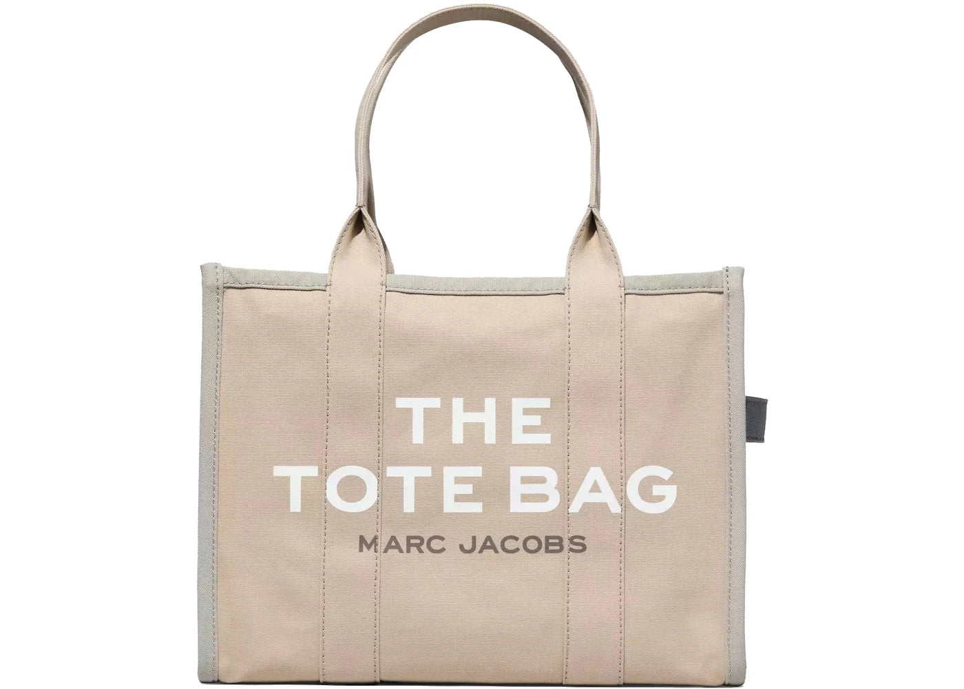 Marc Jacobs The Colorblock Tote Bag Large Beige/Multi